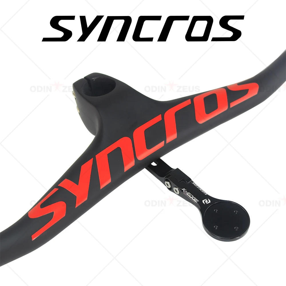 

With Computer Stand Syncros -17° Mtb/Mountain Bike Carbon Fiber Integrated Handlebar 28.6mm 740*70/80/90/100mm Bicycle Parts