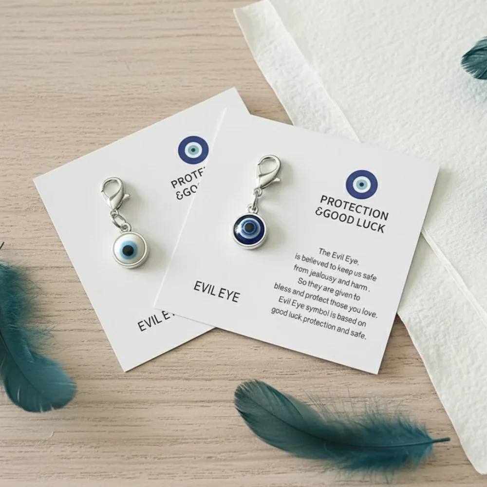 1 шт., турецкий синий Bad Lucky Evil Eye, брелок для женщин, декоративный брелок для ключей для рюкзаков, аксессуар, подарок