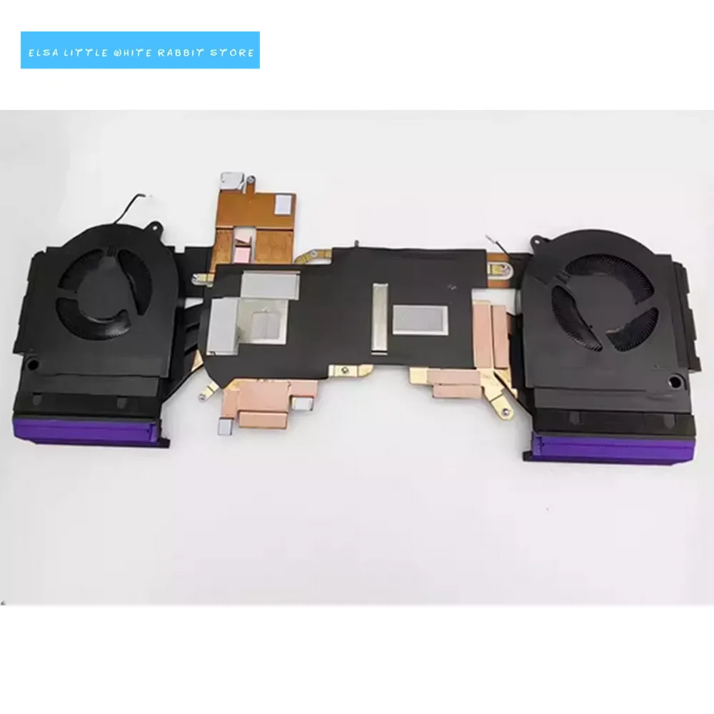 

ДЛЯ DELL G16 7630 7635 ноутбука, процессор, графический процессор, охлаждающий вентилятор, радиатор 04MP4T 4MP4T