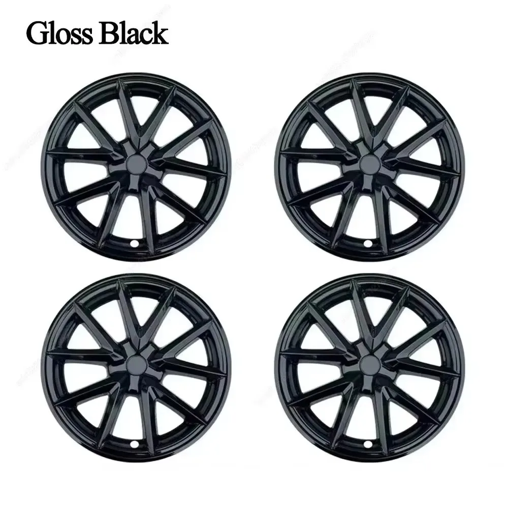 4 Stuks Voor Tesla Model 3 2017-2023 Wieldop 18 Inch Prestaties Wieldop Volledige Velg Cover Onderdelen Vervanging bodykits Tuning - afbeelding 1