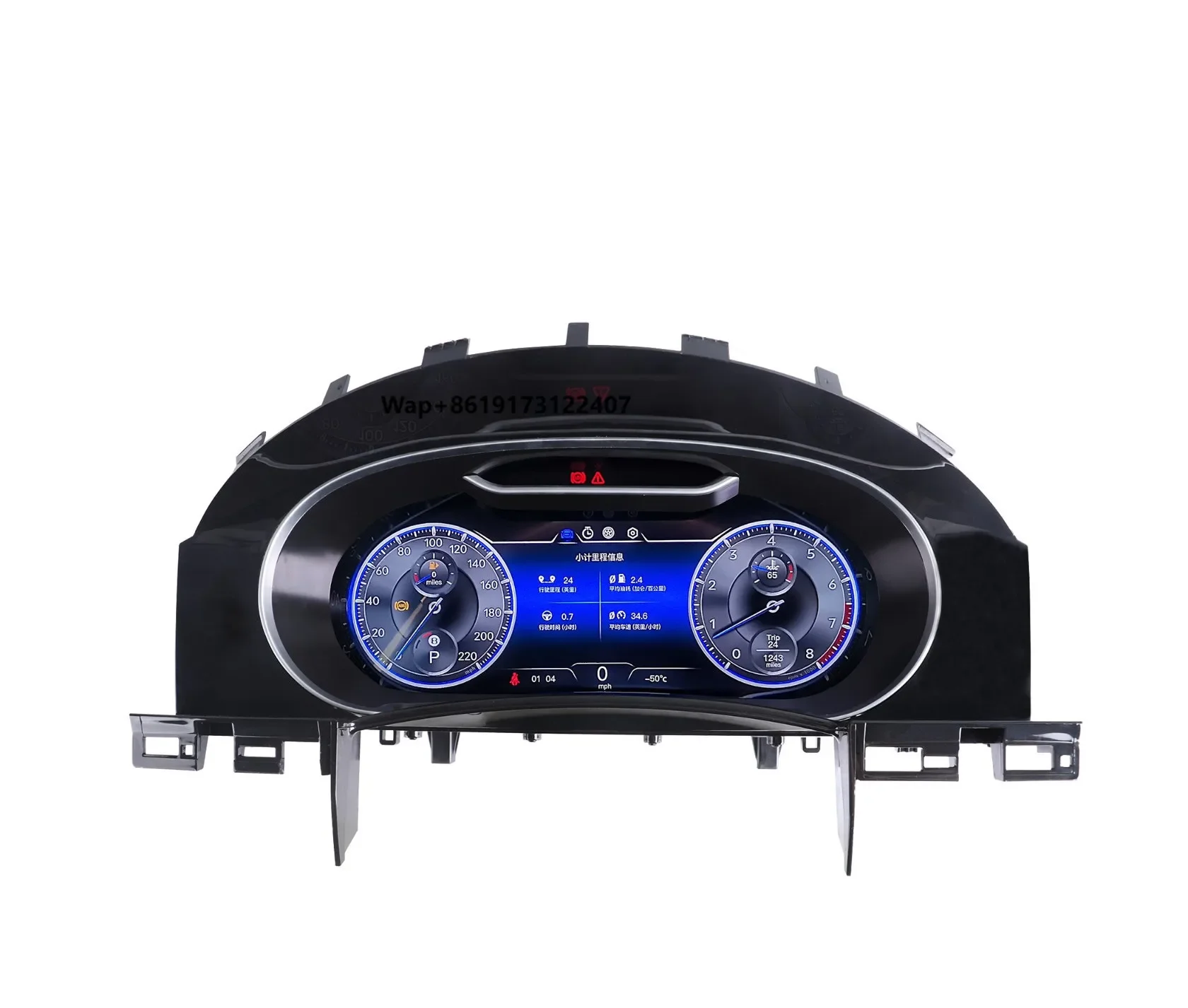 Upgrade LCD Digital Instrument Cluster Speedometer Panel New Linux Dashboard for 2003-2010
