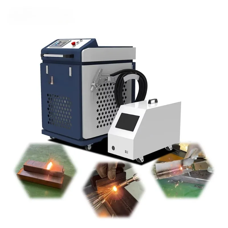 Portable Handheld Laser Welder Cleaner Cutter for Metal Furniture Production Auto Repair and Machinery Maintenance