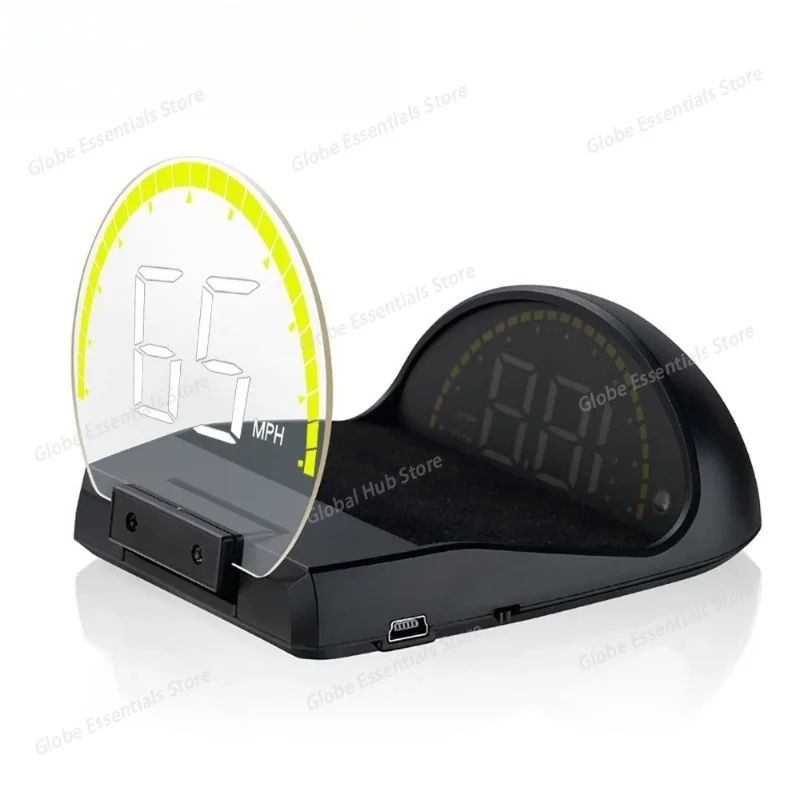 C700 Car OBD Smart Digital Meter Head-up Display Instrument Light Shield with Reflector