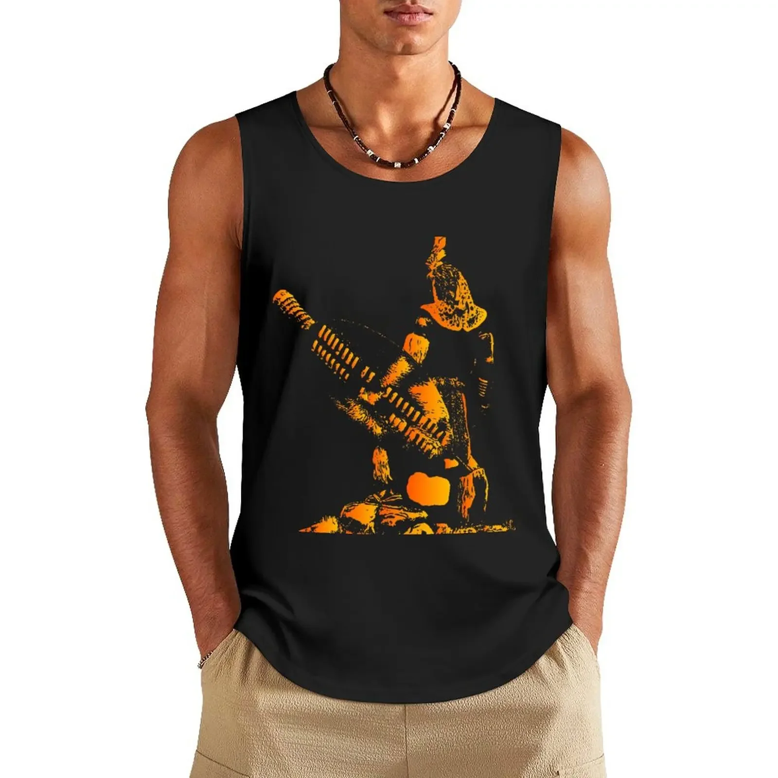 

ZULU KING SHAKA ZULU Tank Top Top summer sleeveless shirts clothes for men summer sleeveless shirt man
