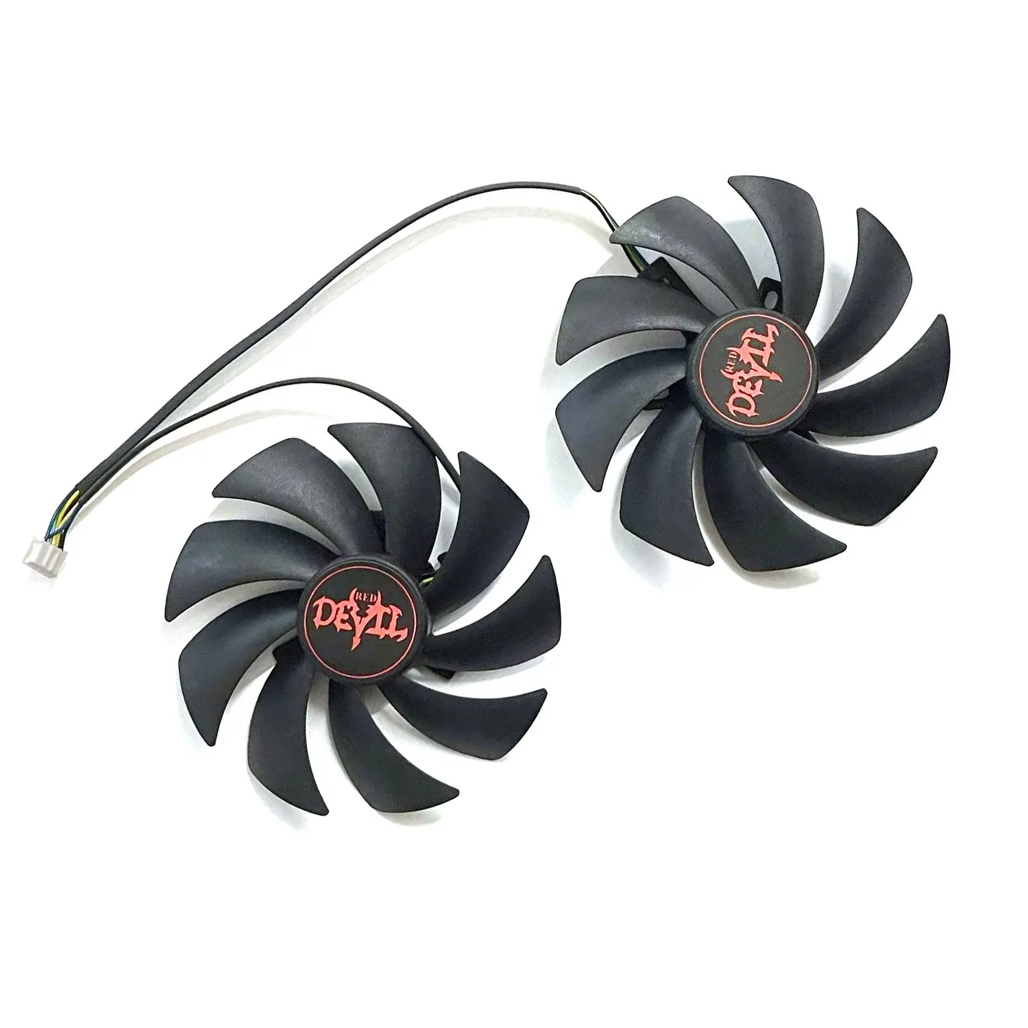 Gloednieuwe 95 MM 4PIN DIY fan voor Powercolor Radeon Rx580 590 Red Devil OC videokaart vervanging