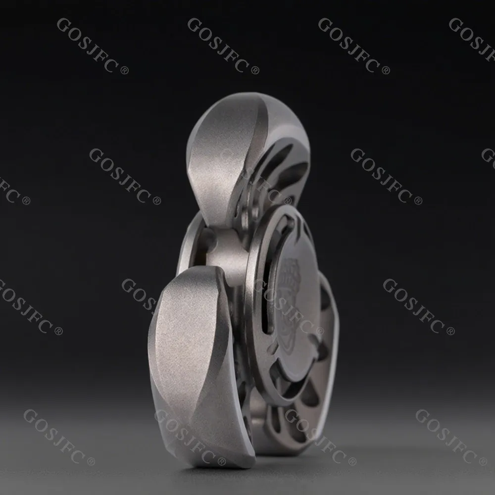 ZacLab Fidget Spinner titane soulagement du Stress jouet gyroscope bureau accessoires Fidget jouets pour adultes
