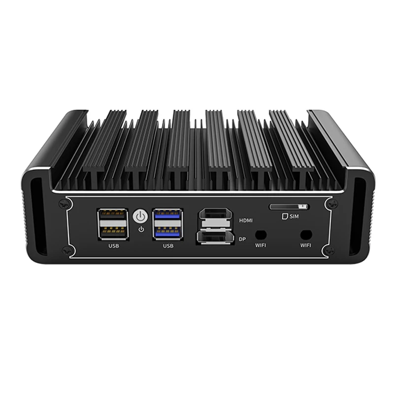 Solid Mini PC Intel N100 N5105 N6000 J4125 Firewall Zachte Router 4*2.5G LAN i226-V Fanless Computer pfSense Proxmox Host win11