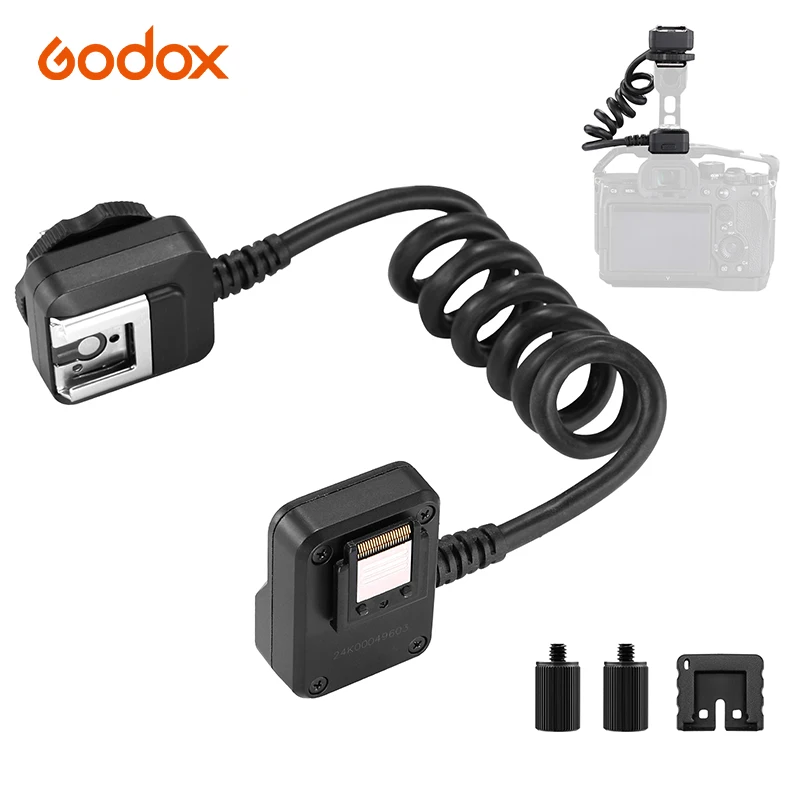 

Godox GAC-IC13 Multi Interface Shoe Audio Extensioncable For ECM XLR-k3m Hot Shoe Adapter Digital Analog