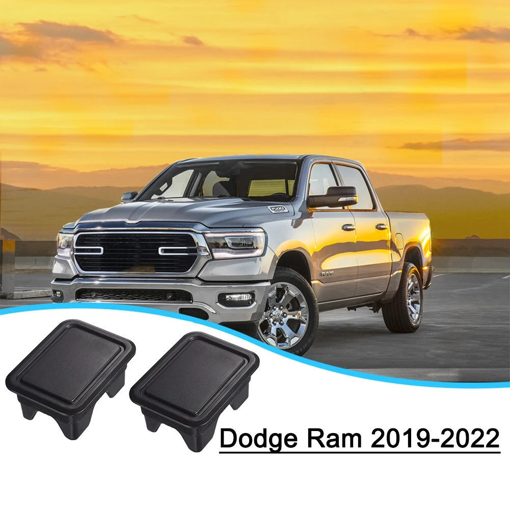 Car Stake Pocket Covers for Ram Bed Rail Stake Pocket Plugs Universal Fit for DODGE RAM1500/2500/BigHorn/Classic/Laramine