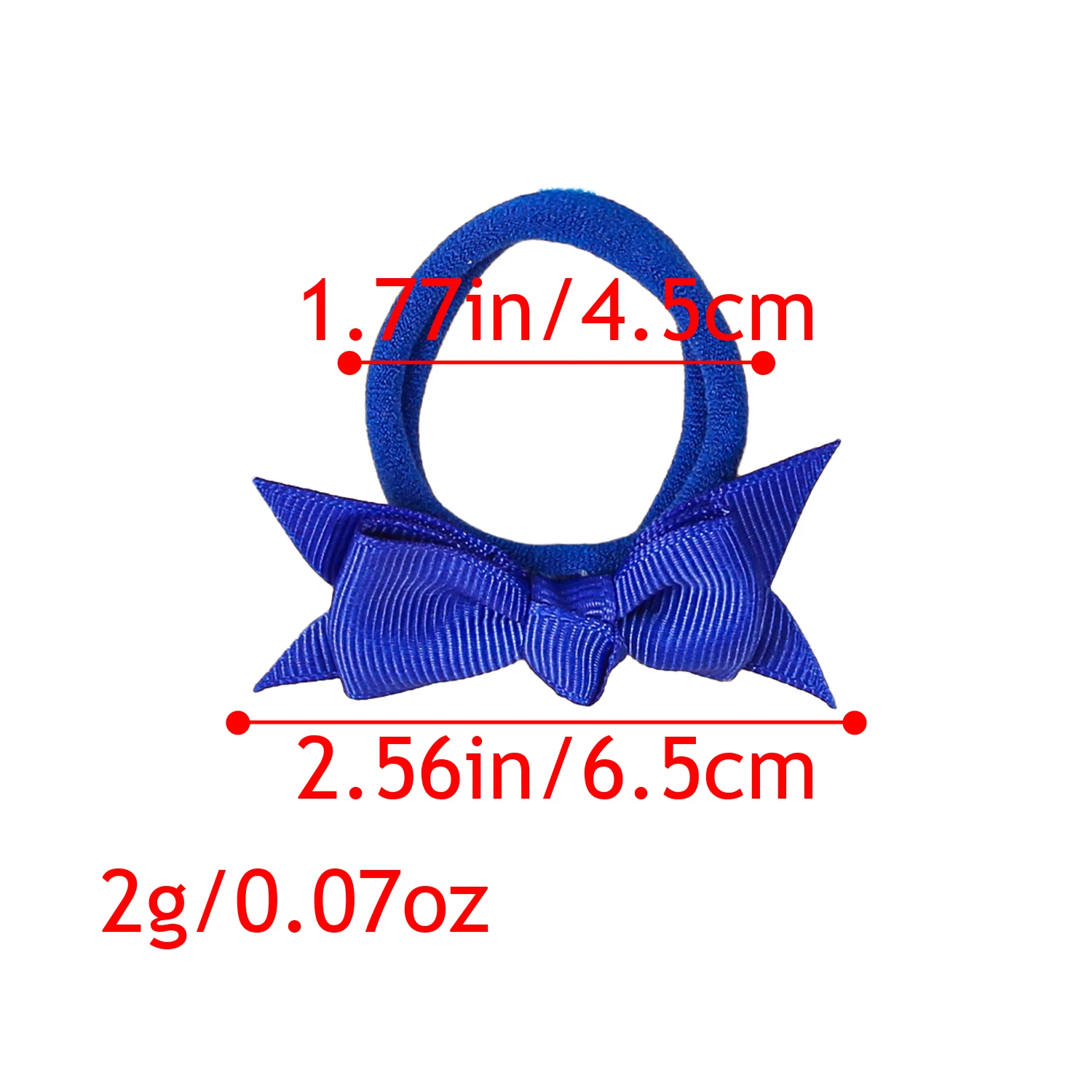 10/40 stücke Band Schwalbenschwanz Bogen Haar Seil Für Mädchen Nette Elastische Nylon Haar Krawatten Für Kinder Frauen Pferdeschwanz Täglichen haar Zubehör – Detail 2