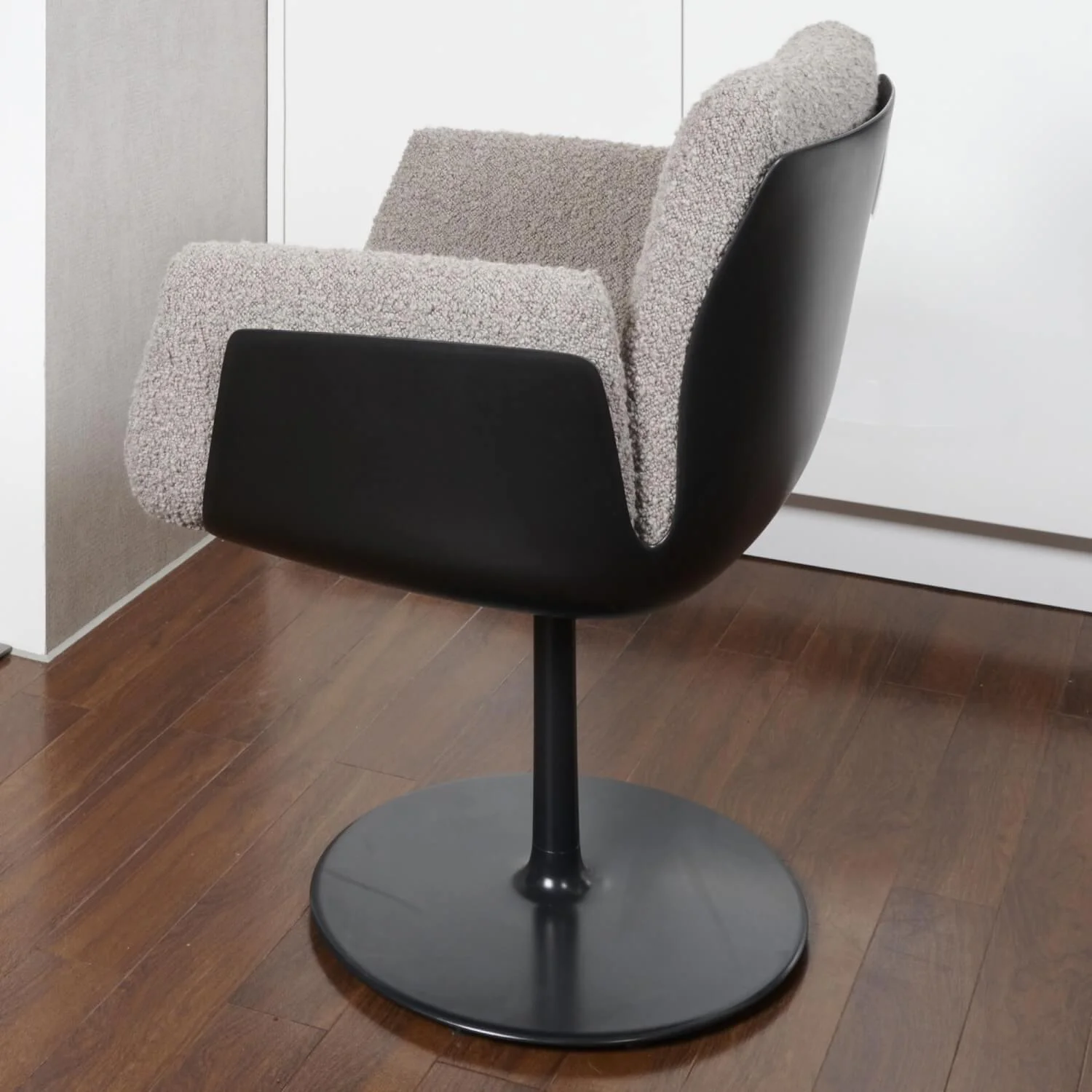 For Modern Home Restaurant Tables Extendable Soft Cushions Stainless Steel Office Chairs Soft Fabric