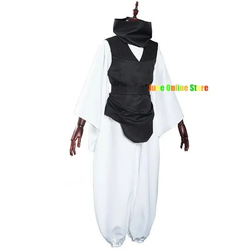 Anime Jujutsu Kaisen Choso Costume Cosplay Top Vest Pantaloni nero Marrone Uniforme Outfit per Donna Uomo Festa di Halloween