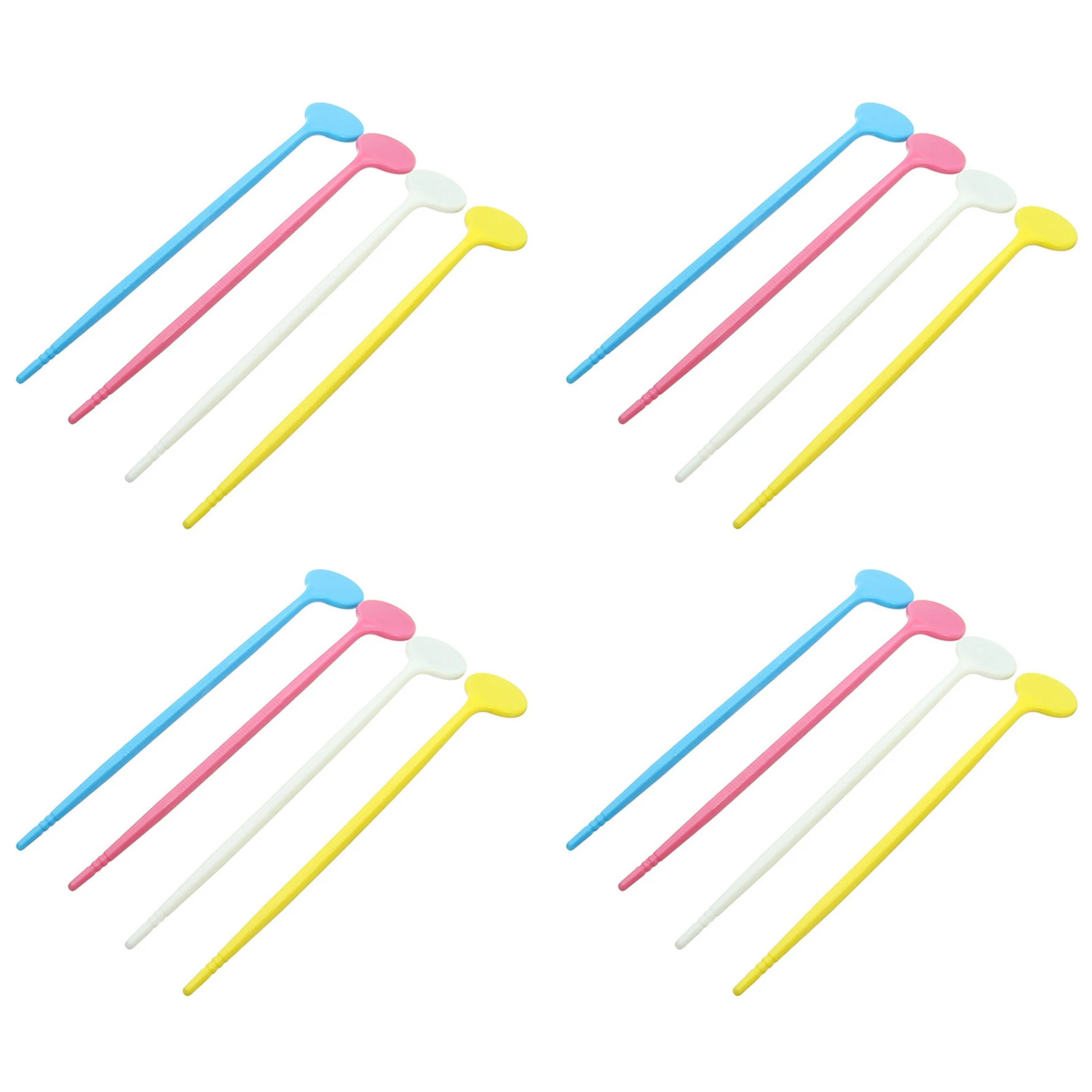 

100Pcs Oral Mirrors High Quality Eco Friendly Plastic Retract Tongue Cheeks Better Visualization Teeth Care Kit