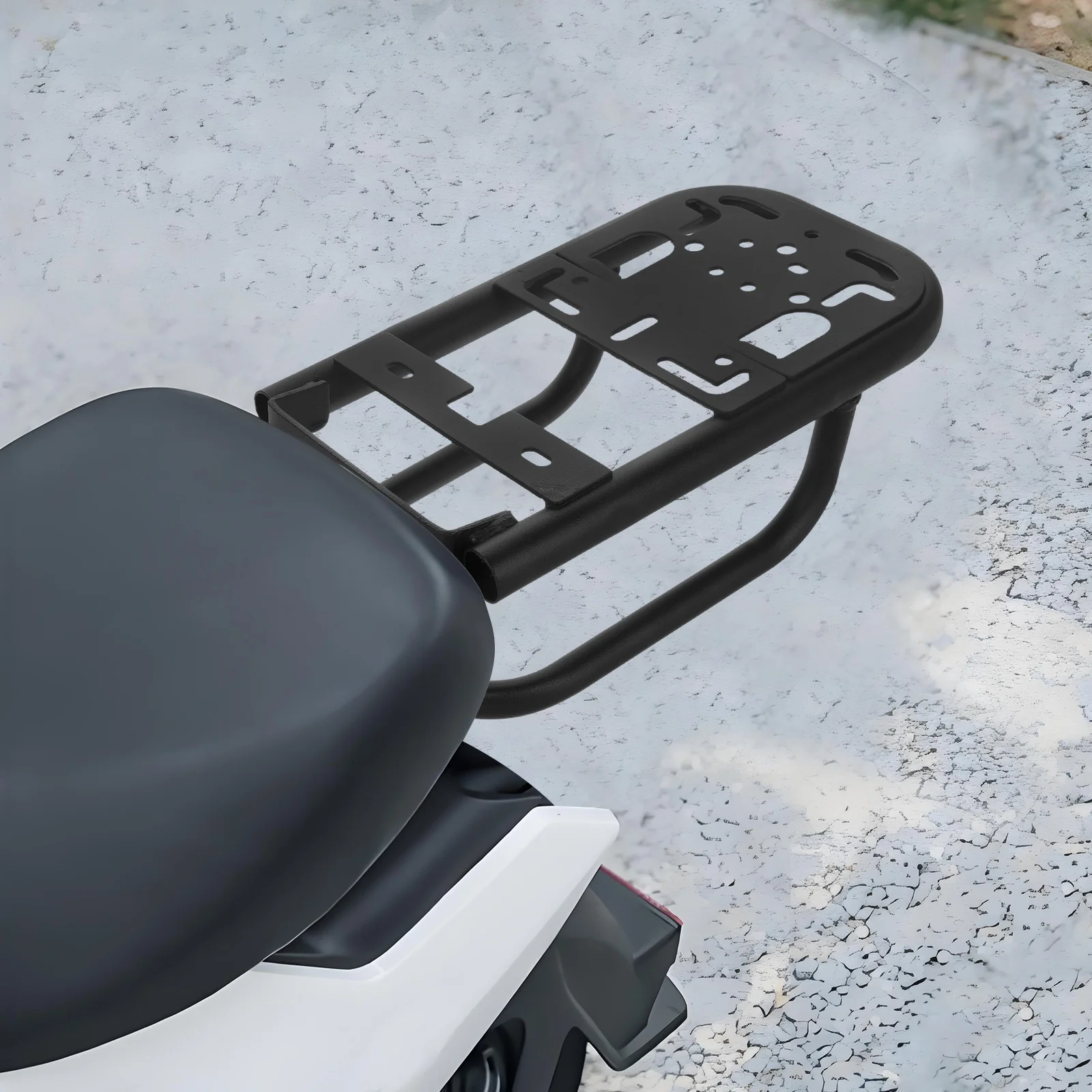 

Multifunctional Electric Rear With Large Storage Sturdy Cargo Rack For Back Of Bike Adjustable Bicycle Backseat Mount Compatible