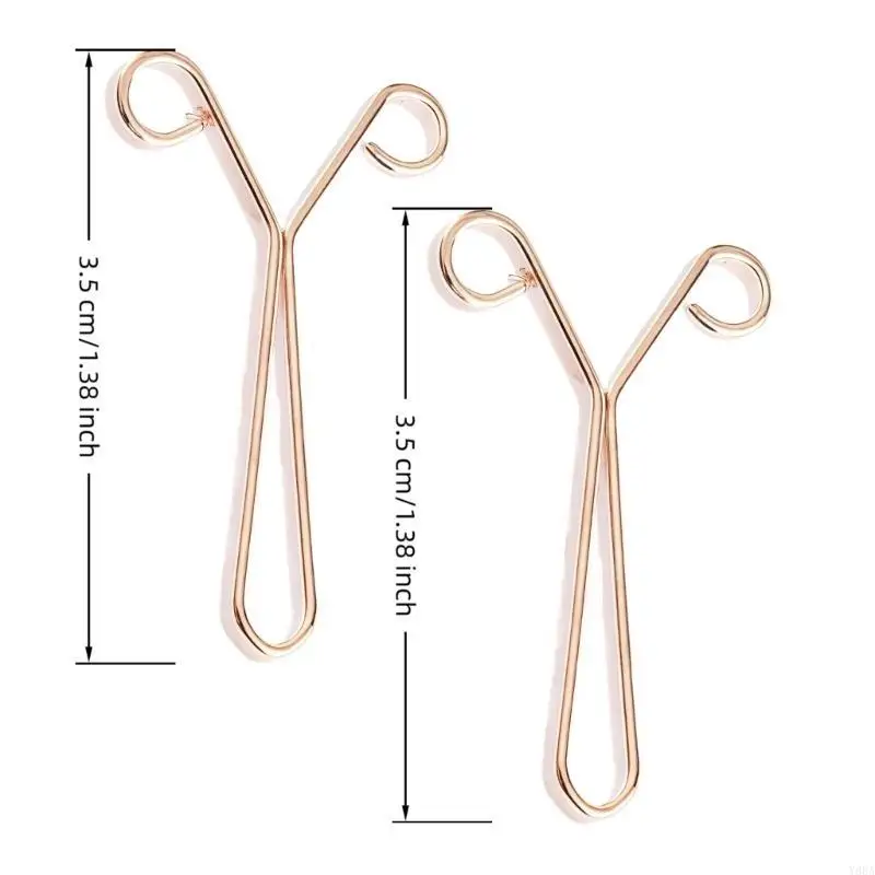 Y88A Lightweight Y Cuff Clip Rolled Adjustable Jewelry Accessory Tool