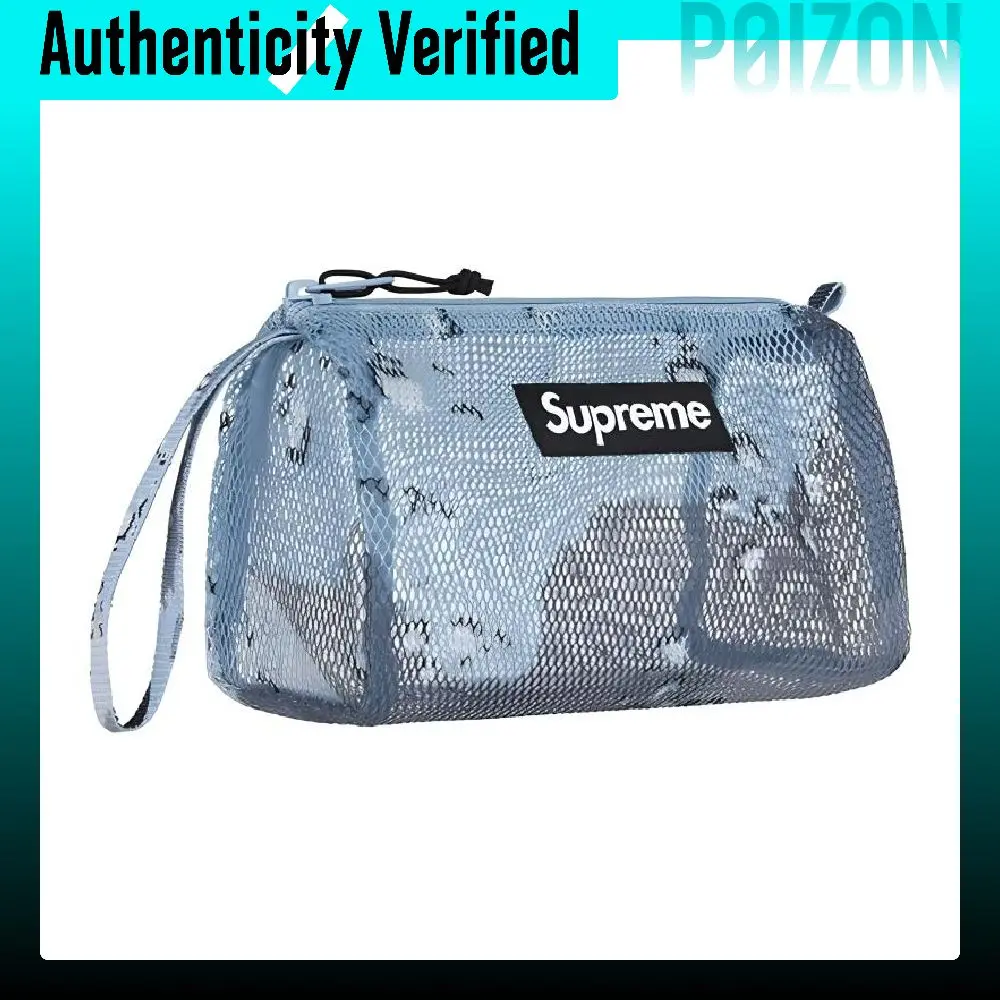 Supreme PVC Polyvinyl Chloride Travel Storage Bag Unisex Blue SUP-SS20-088