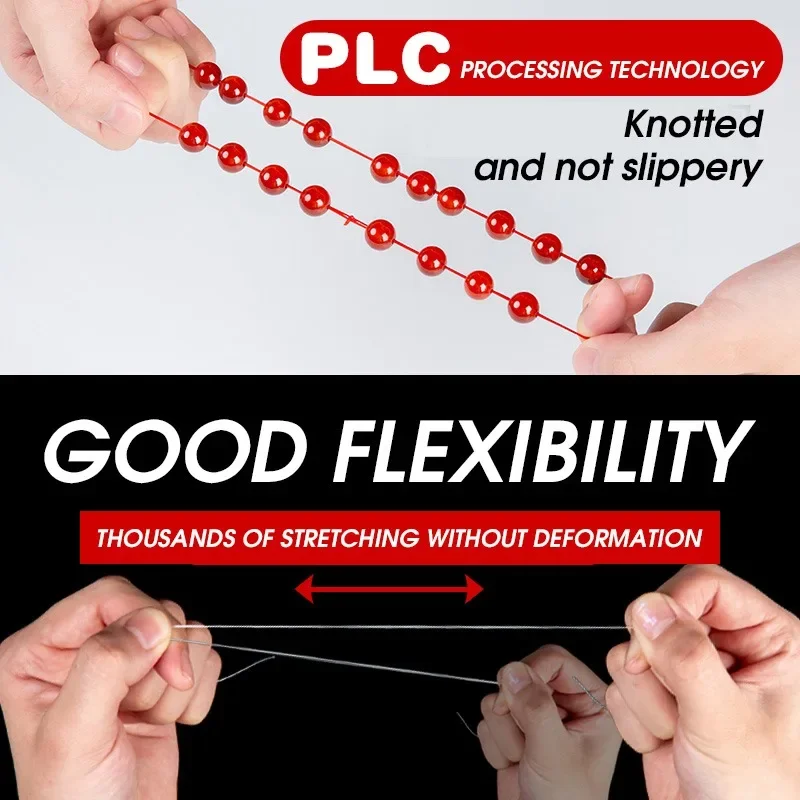 DIY Crystal Beading Stretch Cord for Jewelry Making Strong Elastic Thread Rope Beaded Bracelet String Line Making Accessories