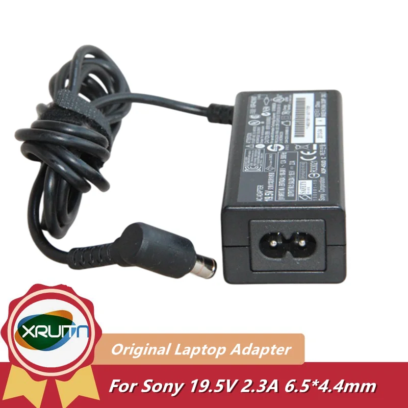 

For Sony Bluetooh Speacker BSC10 SRS-X88 SRS-ZR7 19.5V 2.3A 45W Genuine AC DC Adapter VGP-AC19V68 VGP-AC19V76 Power Charger