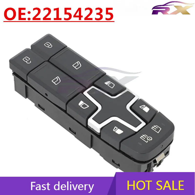

OEM:22154235 Suitable For 1996-2013 Volvo FH Glass Lifter Switch Truck Windows Controller