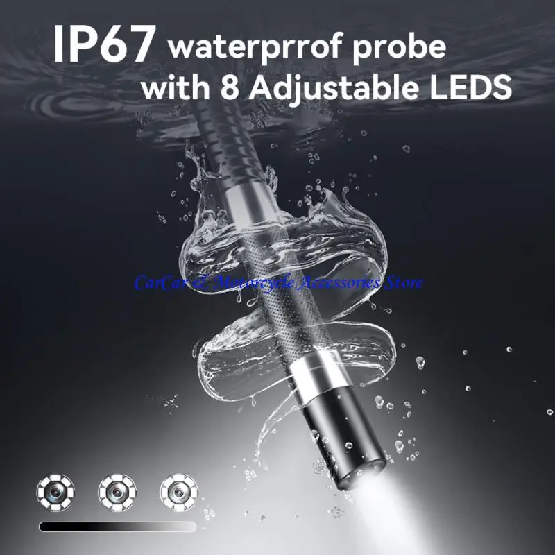 

G5AD Handheld Borescope Camera with LED Light for Detailed Inspection in Tight space