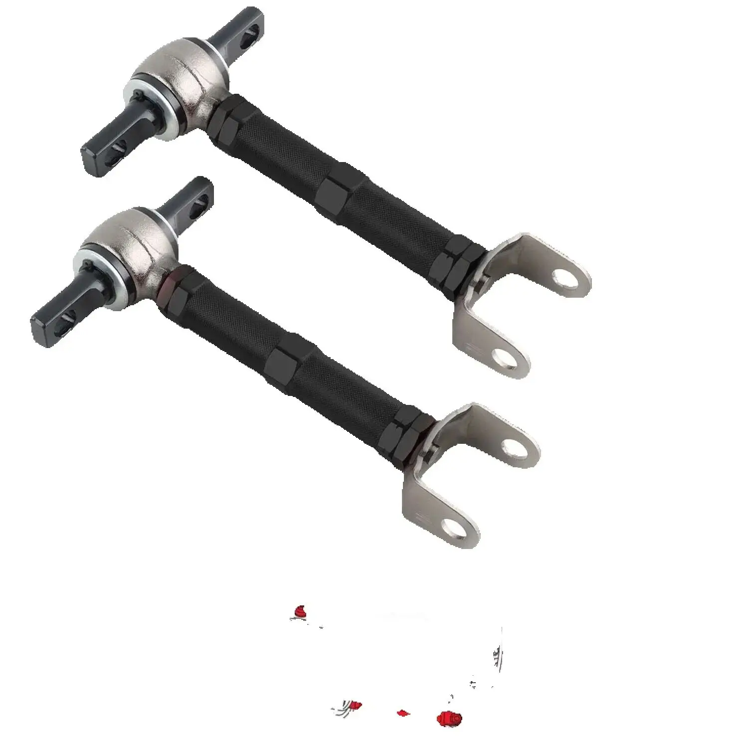 

Adjustable Rear Camber Control Arms Black For 01-05 Honda Civic 02-06 Acura RSX Suspension accessories