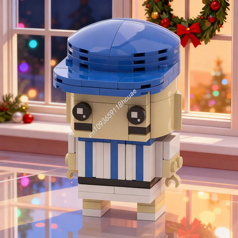 

Набор строительных блоков MOC «Горячий дождик» (126 деталей) — модель «Милуоки Бриджерс», конструктор Brickheadz, идея для самостоятельной сборки, рождественский подарок для детей