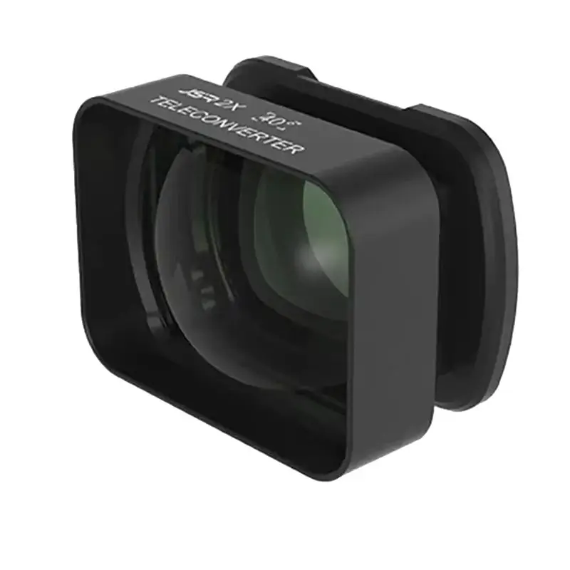 【B63C】 Magnetic Macro Lens 2x Teleconverter for 3 Camera Multiplier Macro Lens Handheld Gimbal Lens Accessories