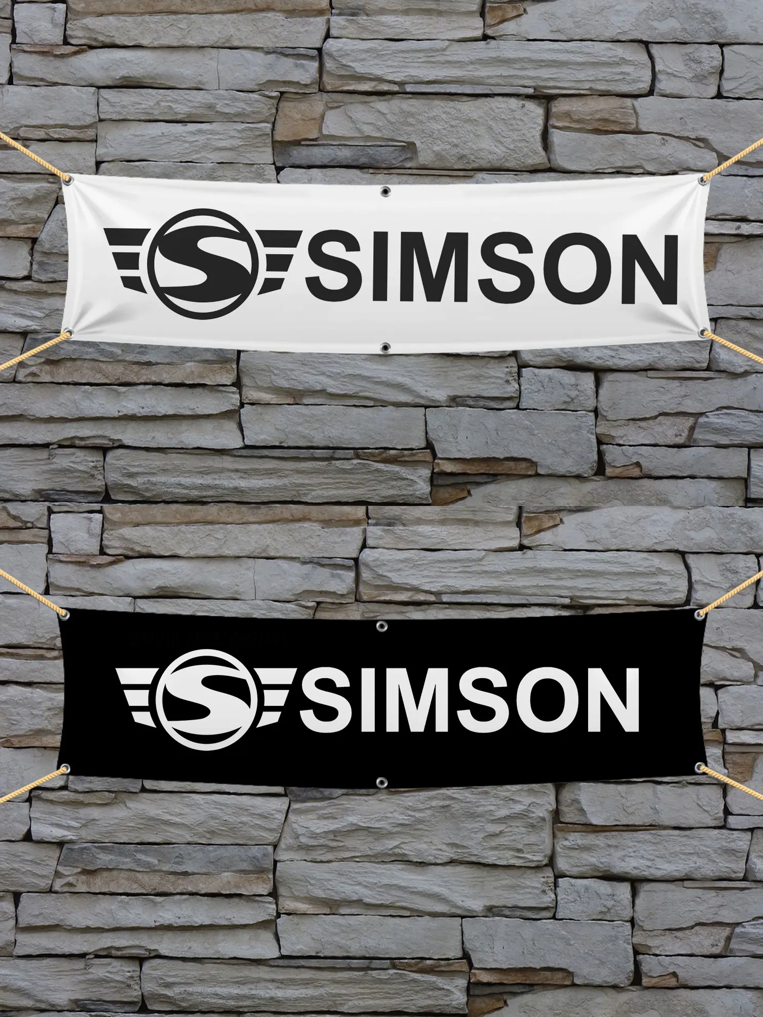 60x240cm SIMSONs Banner Tapestry Polyester Printed Flag Garage or Outdoor For Decoration