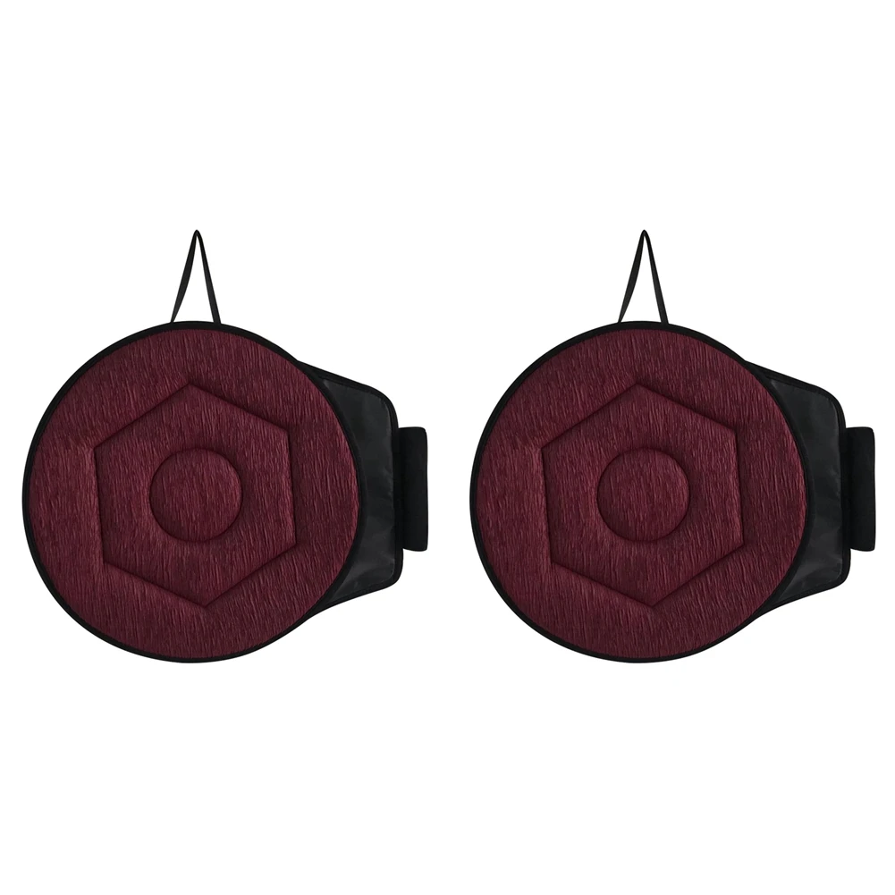 

A13Z-2Pcs 360°Rotating Seat Cushion For Car,15.7In Seat Cushion For Car,Swivel Seat For Elderly For Home,Office Chairs