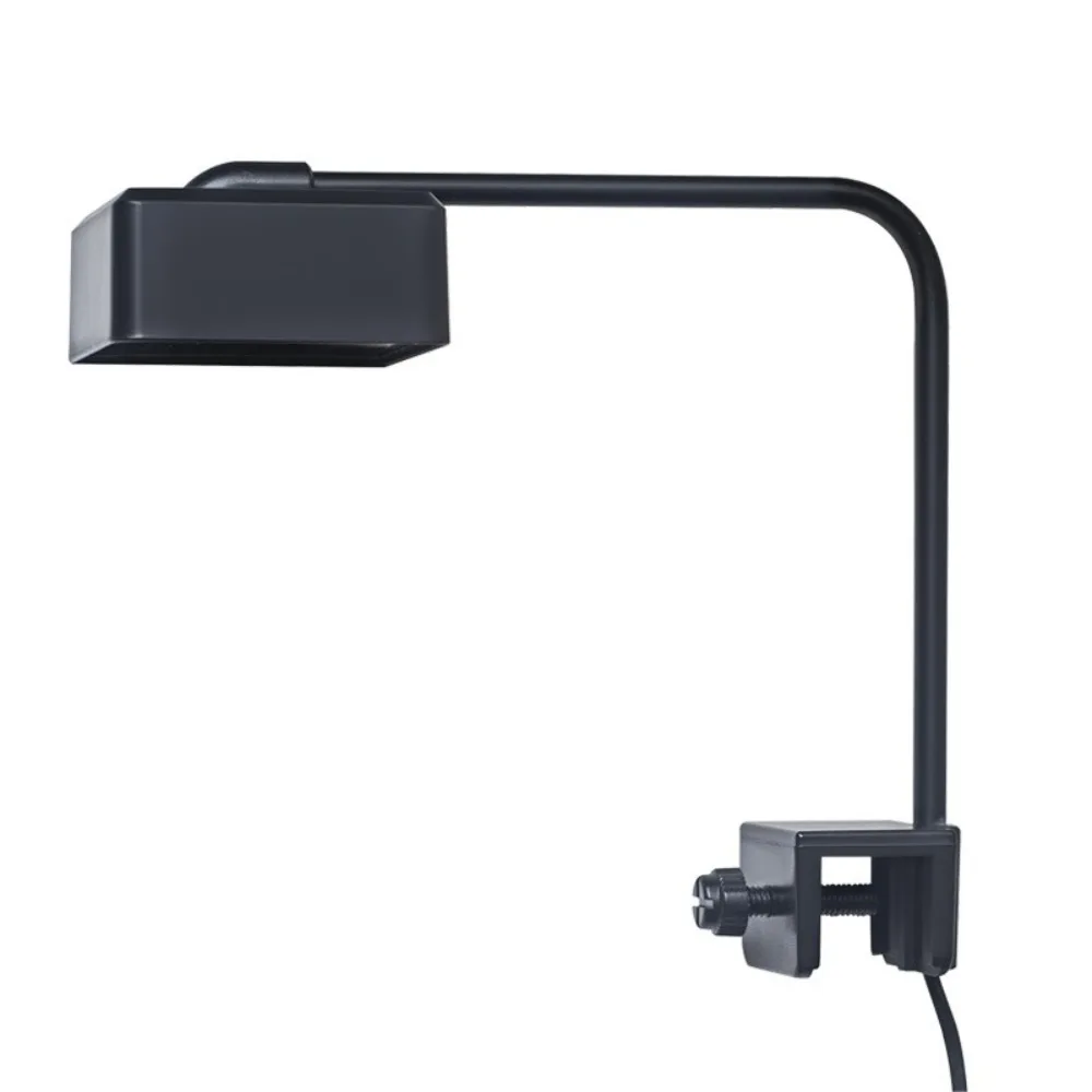 Waterproof LED Aquarium Light Dimmable 3 Color Modes Fish Tank Clip Lamp Smart Control 90 Degree Aquatic Plant Light