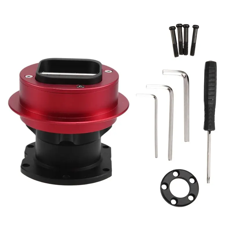 

AS57-Быстросъемные аксессуары для Fanatec QR2 (боковая часть руля), адаптер для рулевой колонки - совместим с гоночными рулями Fanatec