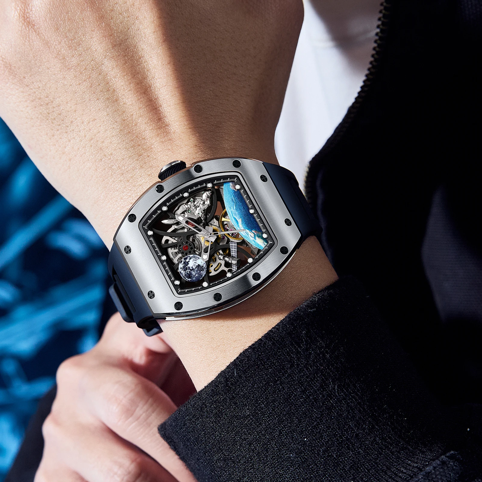 Reloj Mecánico Barrel Hollow p - Luxury Watch Trading reseña y precio