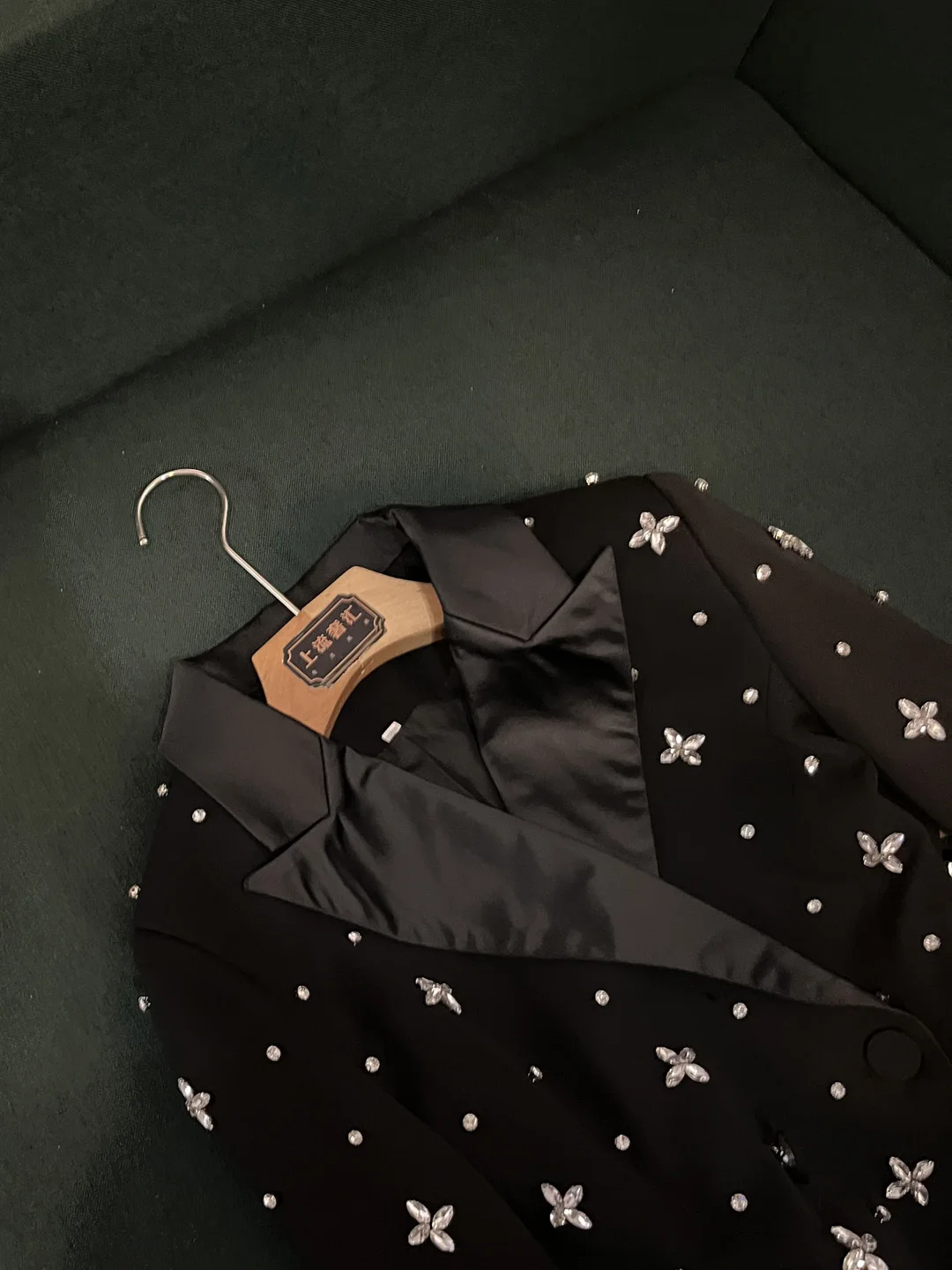 Ele ort op maat gemaakt pak Dr met zware kralen en diamanten versieringen voor herfst winter luxe Faion dames Dr