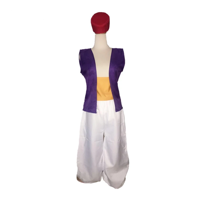 Volwassen Kinderen Aladdin Lamp Prins Cosplay Kostuums Mannen Aladdin Kostuum Halloween Anime Cosplay Pak Fancy Suits Adam Prins Kleding