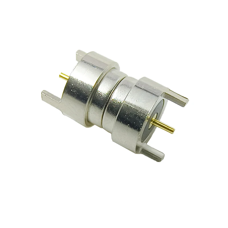 RJY56020 2Pin Kepala Magnetik Pria dan Wanita 5-6Mm Pasangan Steker Kecil Konektor Pin Hisap Perangkat Cerdas Sakelar Listrik