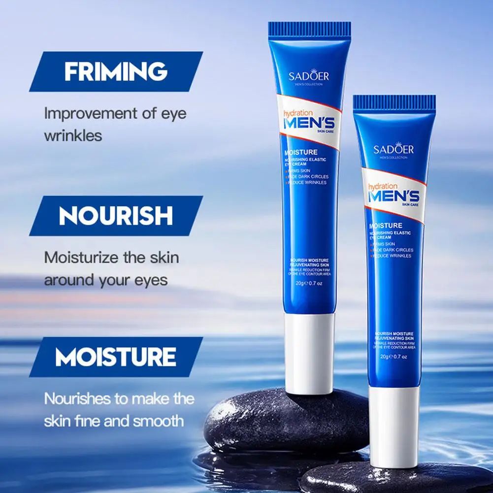 Men's Eye Cream Anti Dark Circles Anti-Aging Removal Bags Men Eyes Moisturizing Eye Male Skin CareFor Anti-wrinkles L8P7