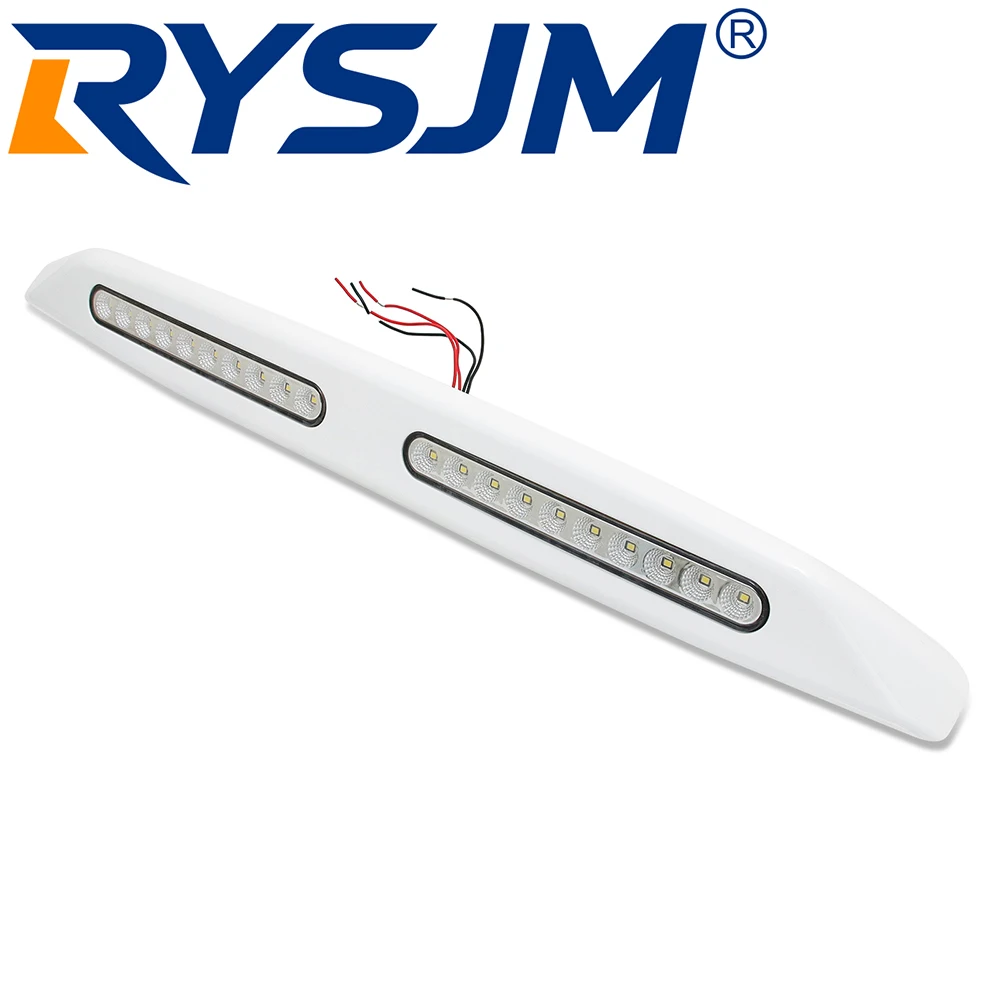 12V RV LED Awning Porch Light Waterproof Motorhome Caravan Interior Wall Lamps Light Bar RV Van Camper Trailer Exterior Lamp