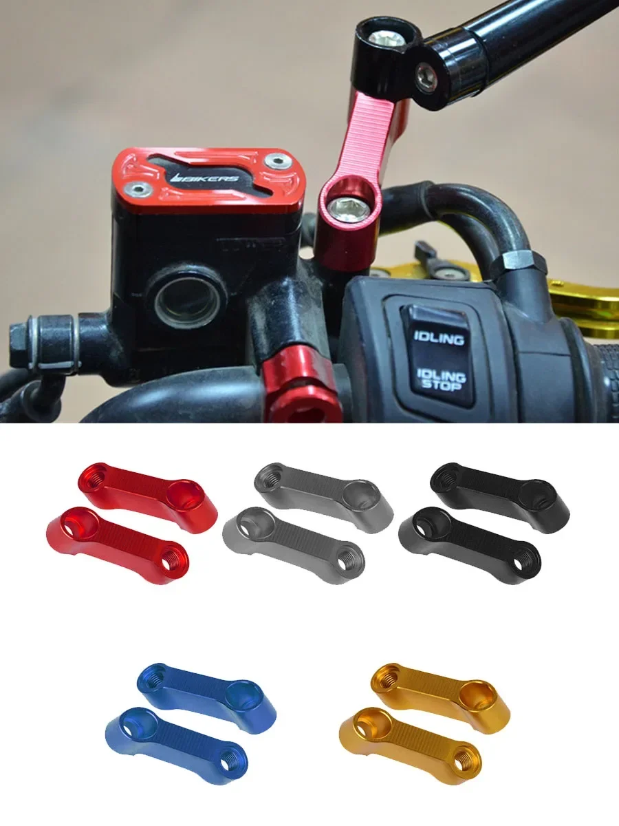 Rearview Mirror Extender, Riser Extension Adapter,Motorcycle Accessories For HONDA Africa Twin CRF1100L 1100L ZR750 ZR