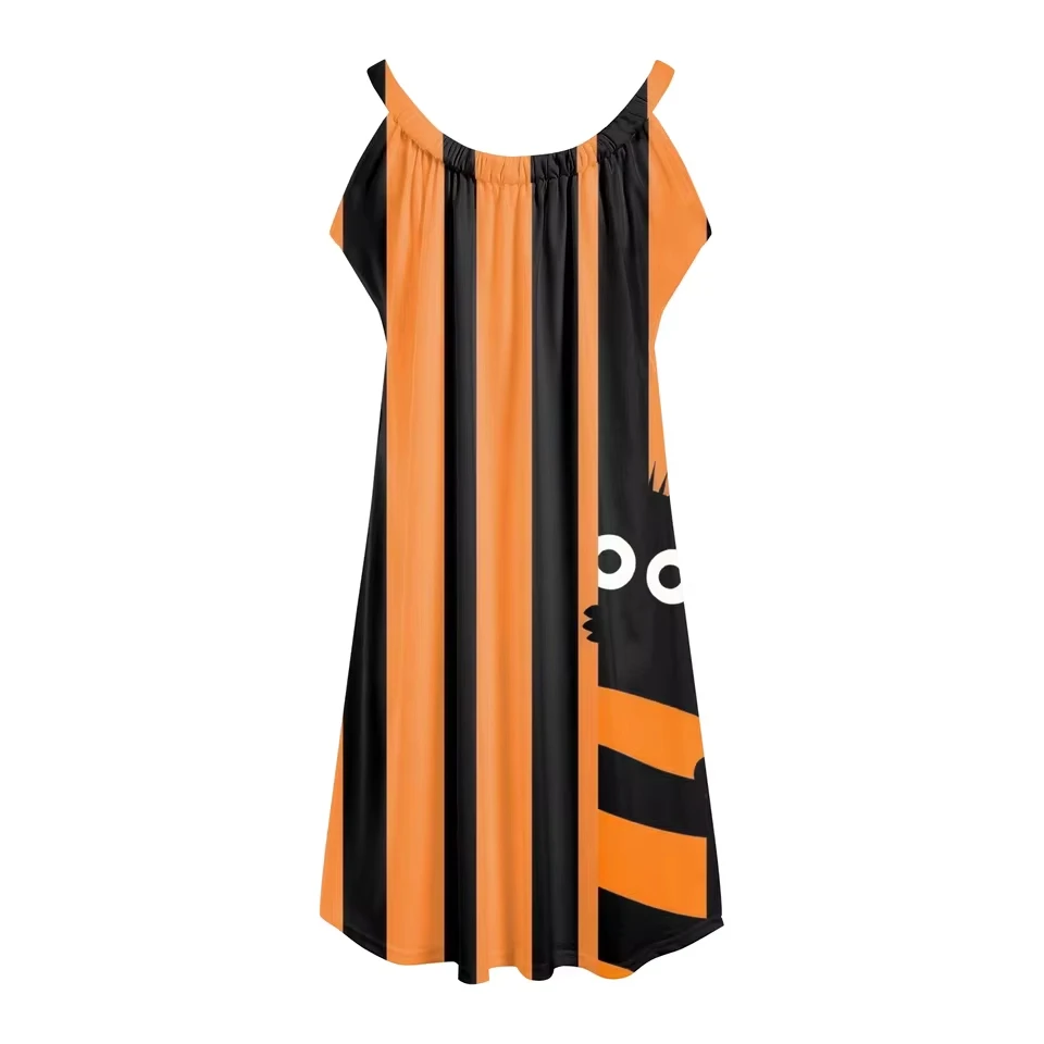 

Ladies Suspension Summer Dress Woman Dress Movie Beach Dress Halloween Trick Or Dress Without Women'S Plus Size Casual Dress
