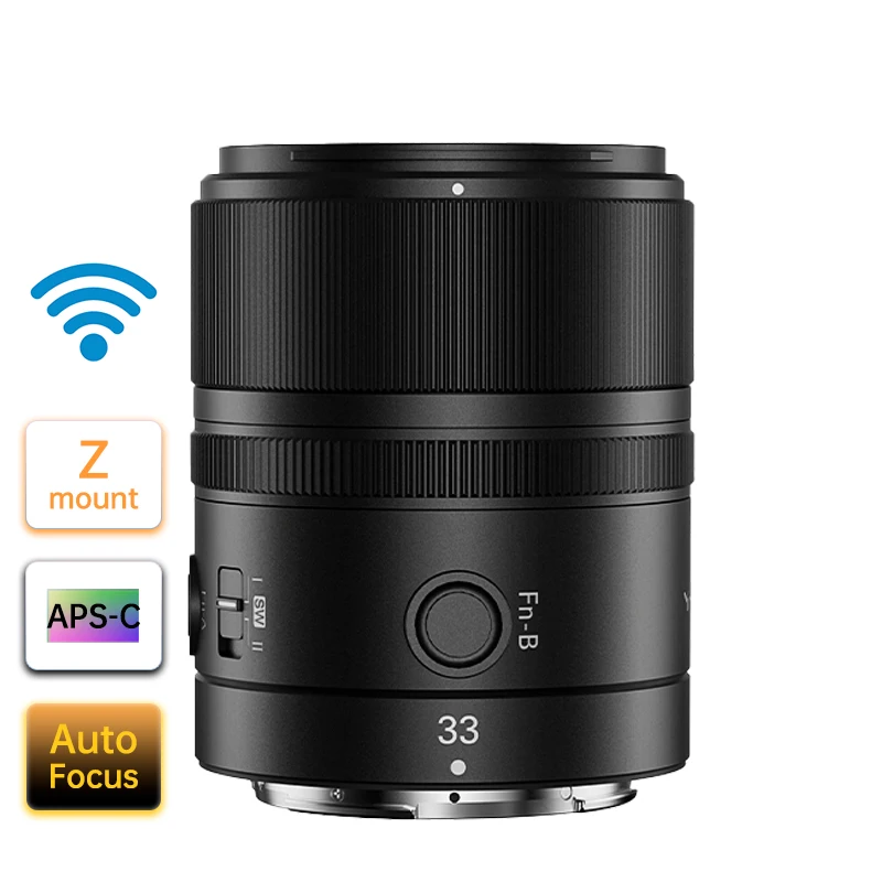 YONGNUO YN33mm F1.4Z DA DSM WL Pro autofocus APS-C lens voor Nikon Z Mount spiegelloze camera's Z30 Z50 Zfc