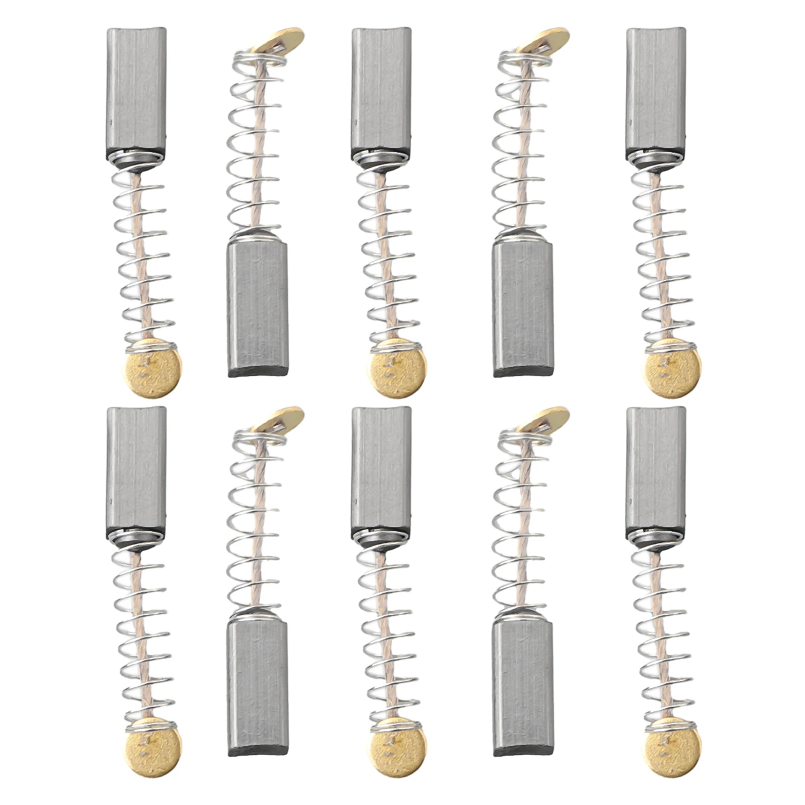 10 pezzi spazzole di carbone martello elettrico parti di ricambio trapano a percussione elettrico spazzola in grafite 10 x5x 5mm utensili elettrici