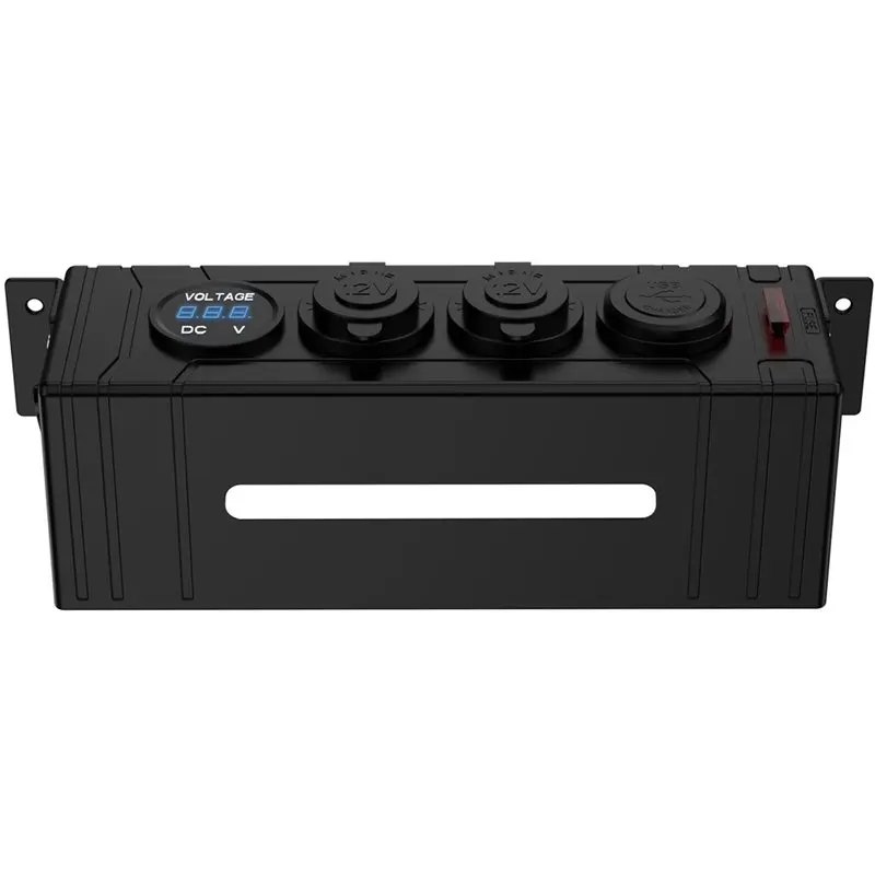 A60E-RV USB Charger Voltmeter Lighter Control Box
