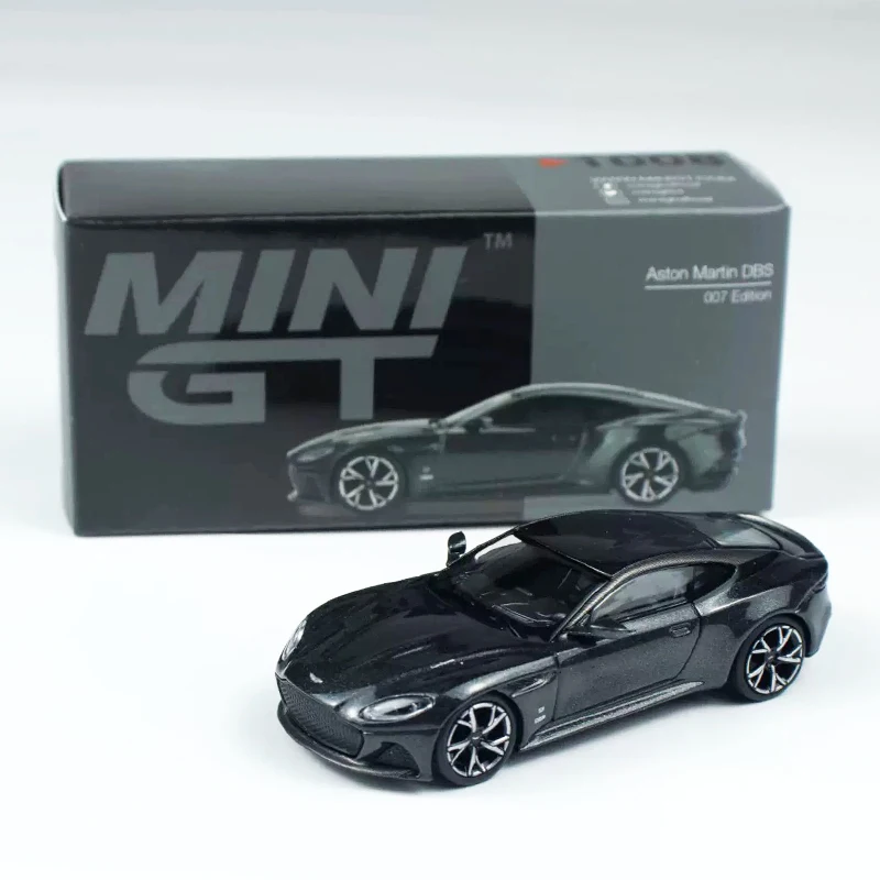 

MINIGT в наличии 1008, 1:64 Aston Martin DBS 007, издание, литая под давлением модель автомобиля, коллекция игрушек
