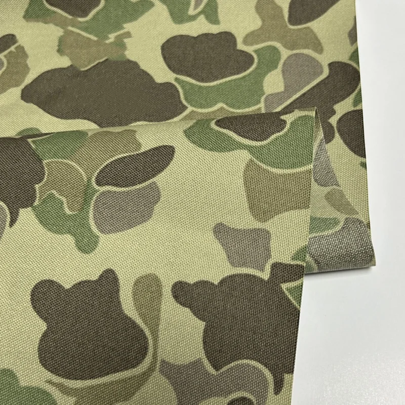 500D Nylon US Duck Hunter Camouflage Fabric IRR Infrared Reflective Waterproof Cloth Tactical Vest Bag Knapsack DIY