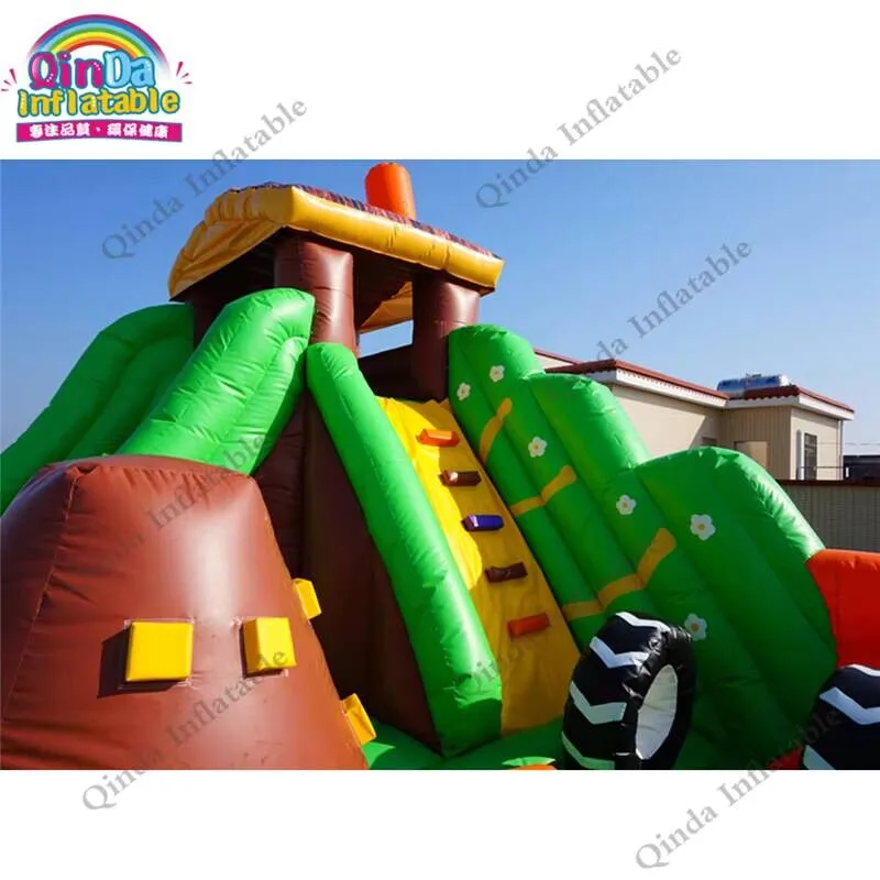 Trampolín inflable comercial de vacío de aire de venta directa de fábrica a la venta