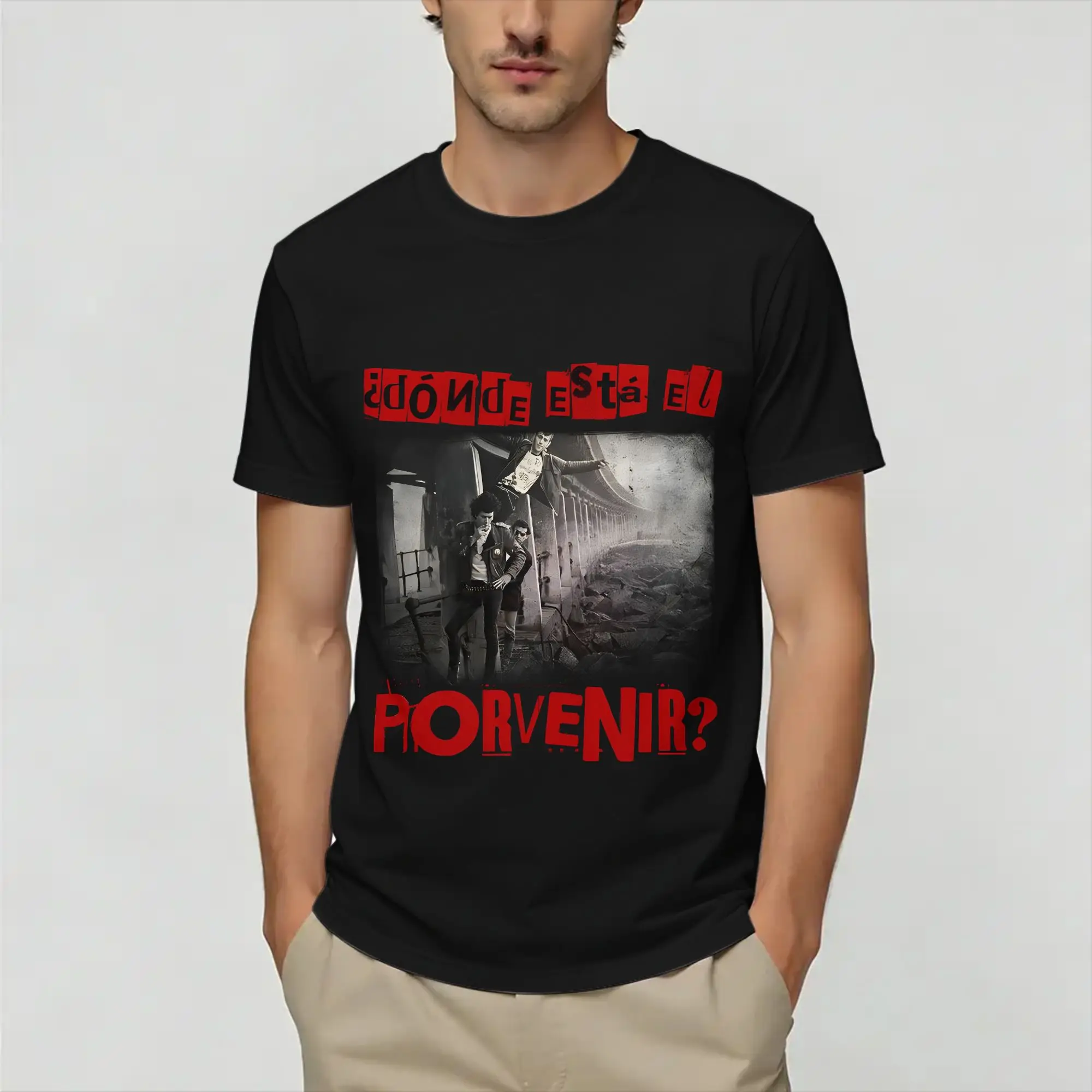 Camiseta Eskorbuto Maldito 100% algodón para hombre, camisetas divertidas Retro Y2K para la playa, camiseta Harajuku, camisetas de gran tamaño, Dropshipping