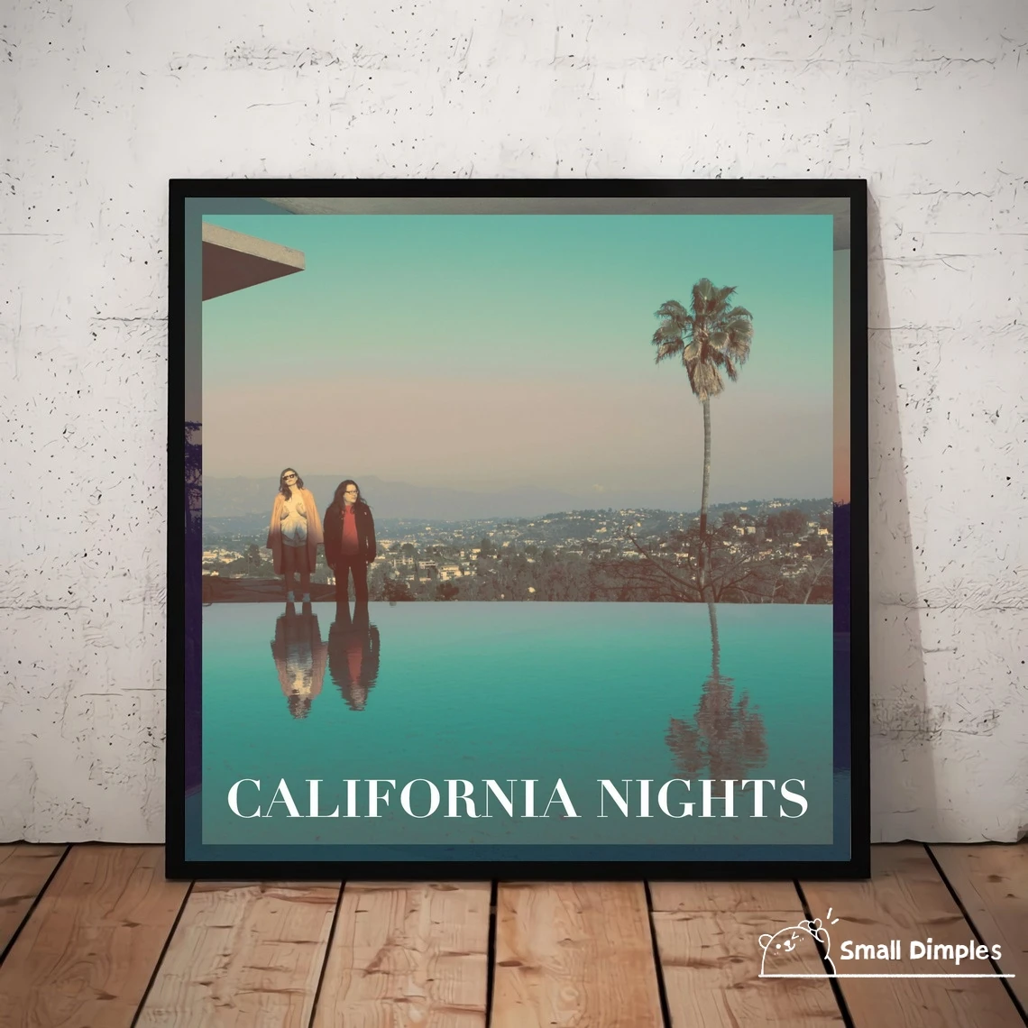 

Best Coast California Nights Music Album Cover Poster Canvas Art Print Home Decoration Wall Painting (No Frame)