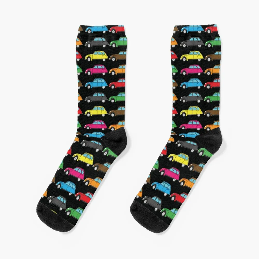 

8 Citron 2cv Socks floral custom Boy Socks Women's
