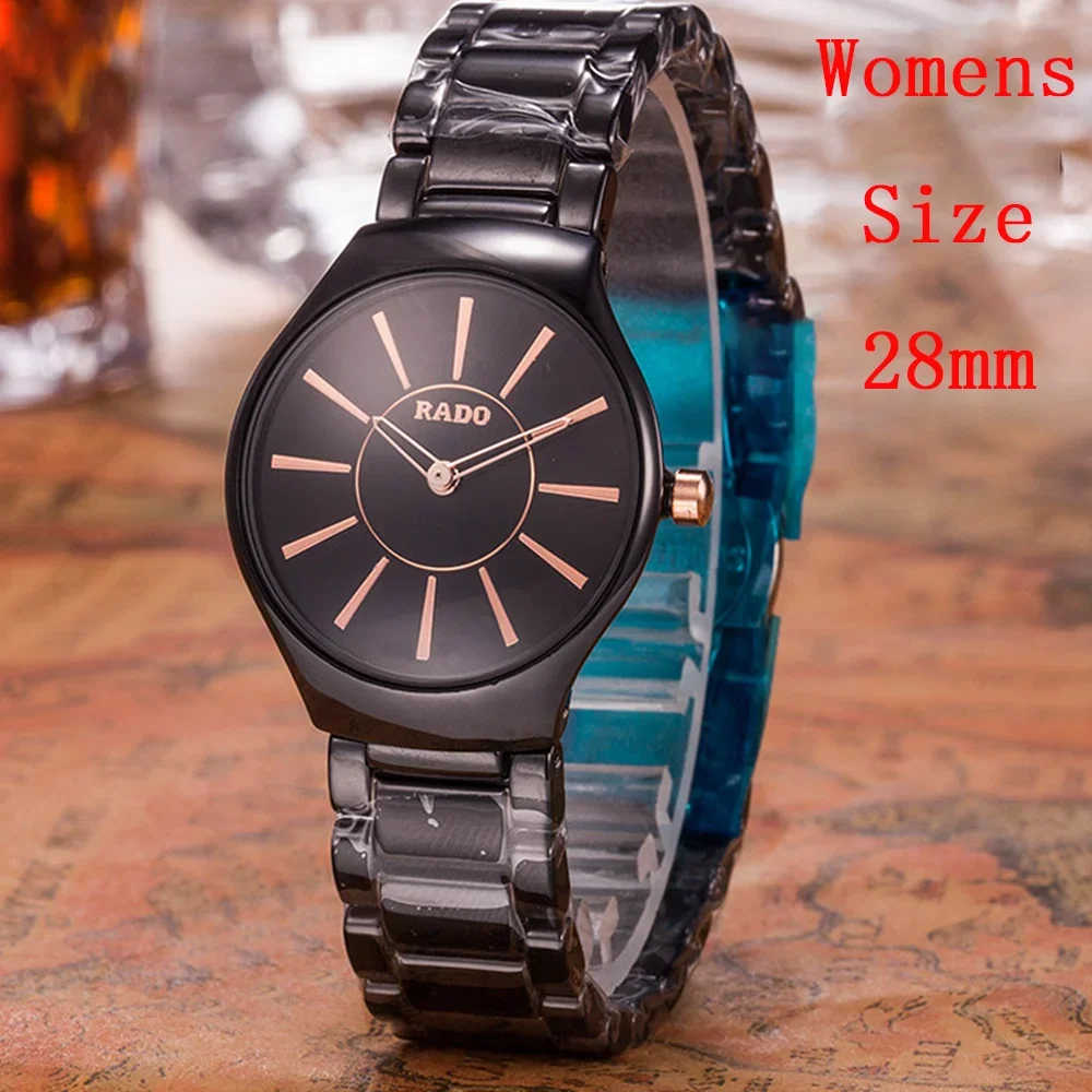 Top Rado Original Brand Watches For Mens Ladies Luxury Ceramic 38MM/28MM Simple Women Watch High Quality Sports AAA Male Clocks image 3