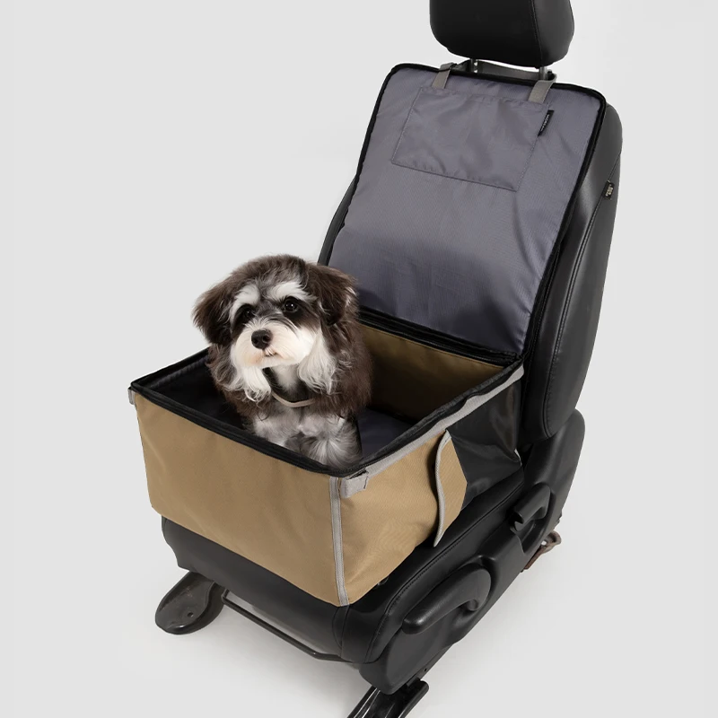 Transformable Pet Carrier, Oxford Waterproof Dog Cat Backpack, Large Capacity, Scratch-Proof, Foldable, Car Seat Dual-Use